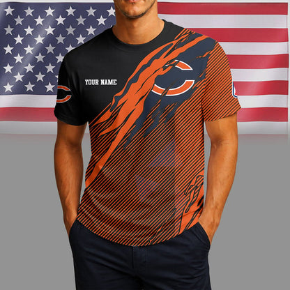 LIMITED EDITION - NEW CUSTOMIZED NFL26 CH BEARS UNISEX T-SHIRT & POLO