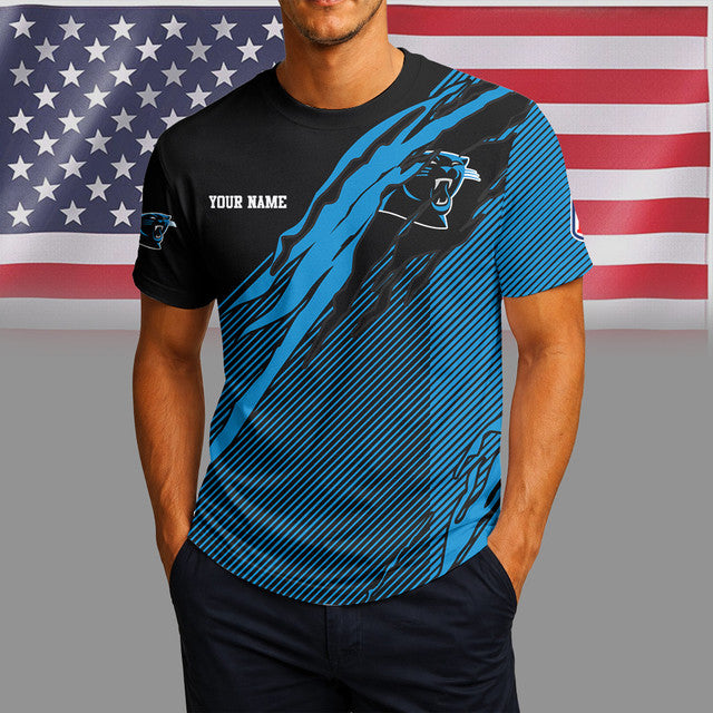 LIMITED EDITION - NEW CUSTOMIZED NFL23 CR PANTHERS UNISEX T-SHIRT & POLO