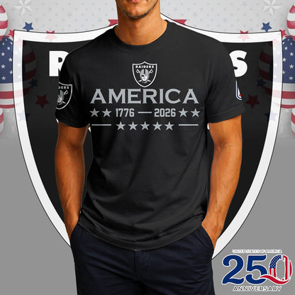 LIMITED EDITION - NEW CUSTOMIZED NFL07 LV RAIDERS UNISEX T-SHIRT, SWEATSHIRT, HOODIE & ZIP HOODIE