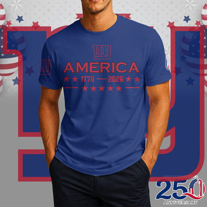 LIMITED EDITION - NEW CUSTOMIZED NFL32 NY GIANTS UNISEX T-SHIRT, SWEATSHIRT, HOODIE & ZIP HOODIE