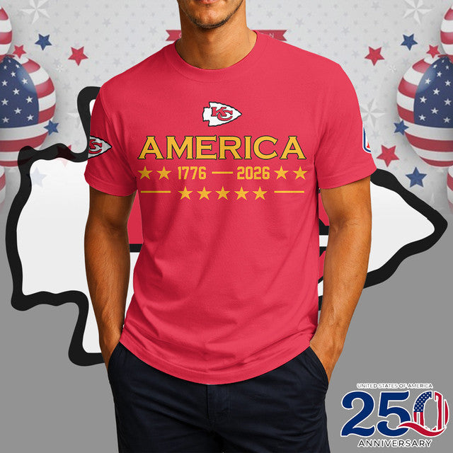 LIMITED EDITION - NEW CUSTOMIZED NFL01 KC CHIEFS UNISEX T-SHIRT, SWEATSHIRT, HOODIE & ZIP HOODIE