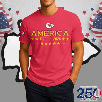 LIMITED EDITION - NEW CUSTOMIZED NFL01 KC CHIEFS UNISEX T-SHIRT, SWEATSHIRT, HOODIE & ZIP HOODIE