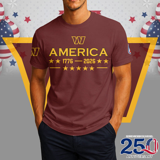 LIMITED EDITION - NEW CUSTOMIZED NFL12 WS COMMANDERS UNISEX T-SHIRT, SWEATSHIRT, HOODIE & ZIP HOODIE
