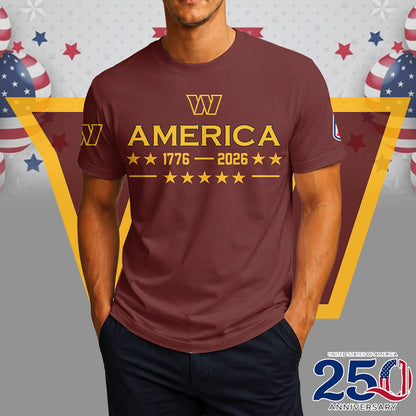 LIMITED EDITION - NEW CUSTOMIZED NFL12 WS COMMANDERS UNISEX T-SHIRT, SWEATSHIRT, HOODIE & ZIP HOODIE
