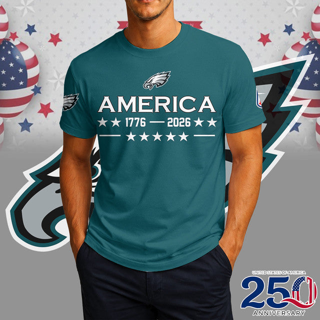 LIMITED EDITION - NEW CUSTOMIZED NFL02 PP EAGLES UNISEX T-SHIRT, SWEATSHIRT, HOODIE & ZIP HOODIE