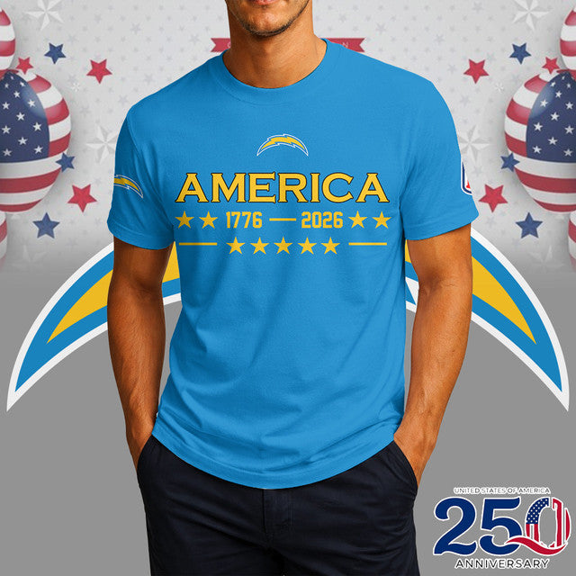 LIMITED EDITION - NEW CUSTOMIZED NFL09 LA CHARGERS UNISEX T-SHIRT, SWEATSHIRT, HOODIE & ZIP HOODIE