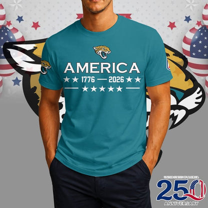 LIMITED EDITION - NEW CUSTOMIZED NFL30 JS JAGUARS UNISEX T-SHIRT, SWEATSHIRT, HOODIE & ZIP HOODIE