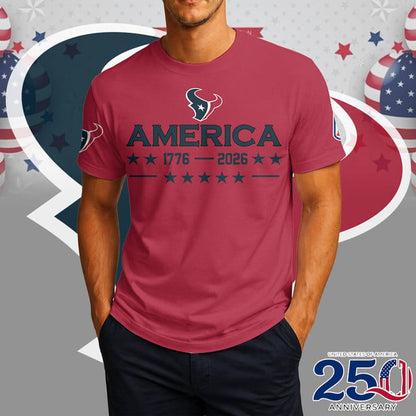 LIMITED EDITION - NEW CUSTOMIZED NFL15 HT TEXANS UNISEX T-SHIRT, SWEATSHIRT, HOODIE & ZIP HOODIE