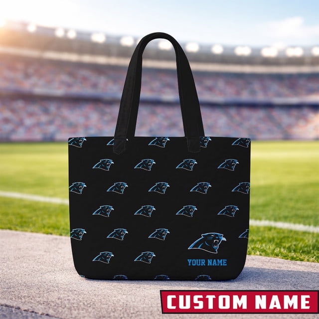 LIMITED EDITION - NEW CUSTOMIZED NFL23 CR PANTHERS QUILTED TOTE BAG