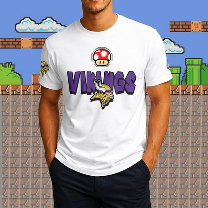 LIMITED EDITION - NEW CUSTOMIZED NFL05 MN VIKINGS UNISEX T-SHIRT, SWEATSHIRT, HOODIE & ZIP HOODIE
