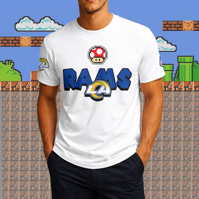 LIMITED EDITION - NEW CUSTOMIZED NFL22 LA RAMS UNISEX T-SHIRT, SWEATSHIRT, HOODIE & ZIP HOODIE