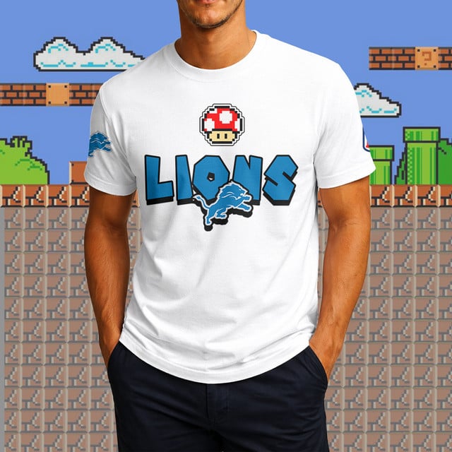 LIMITED EDITION - NEW CUSTOMIZED NFL04 DT LIONS UNISEX T-SHIRT, SWEATSHIRT, HOODIE & ZIP HOODIE