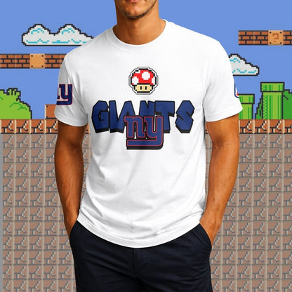 LIMITED EDITION - NEW CUSTOMIZED NFL32 NY GIANTS UNISEX T-SHIRT, SWEATSHIRT, HOODIE & ZIP HOODIE