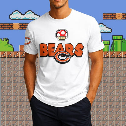 LIMITED EDITION - NEW CUSTOMIZED NFL26 CH BEARS UNISEX T-SHIRT, SWEATSHIRT, HOODIE & ZIP HOODIE