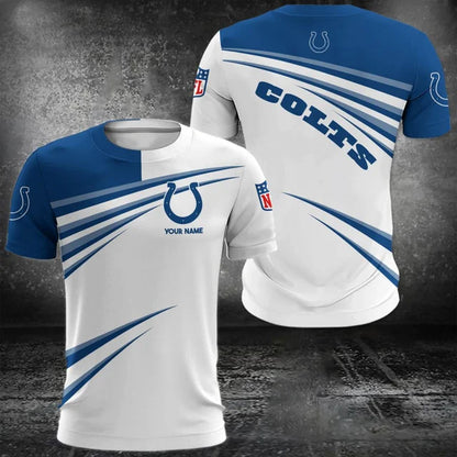 VIRAL EDITION - NEW CUSTOMIZED NFL17 IDC INDIANAPOLIS COLTS POLO, T-SHIRT & SHORT PANTS SET