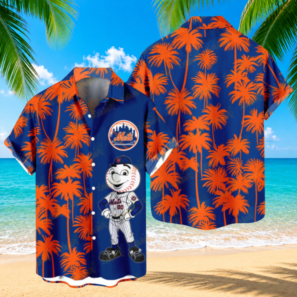 LIMITED EDITION - NEW CUSTOMIZED MLB17 NYM NEW YORK METS UNISEX HAWAIIAN SHIRT