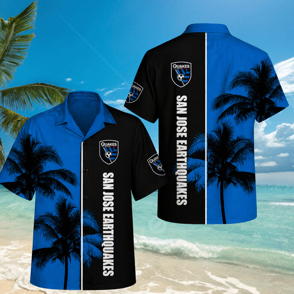 TOP SELLING - NEW CUSTOMIZED MLS17 SJE SAN JOSE EARTHQUAKES UNISEX HAWAIIAN SHIRT