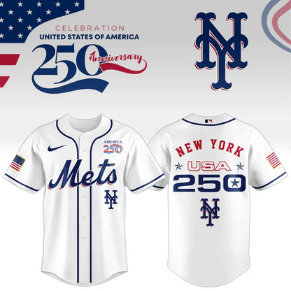 LIMITED EDITION - NEW CUSTOMIZED MLB17 NYM NEW YORK METS BASEBALL JERSEY