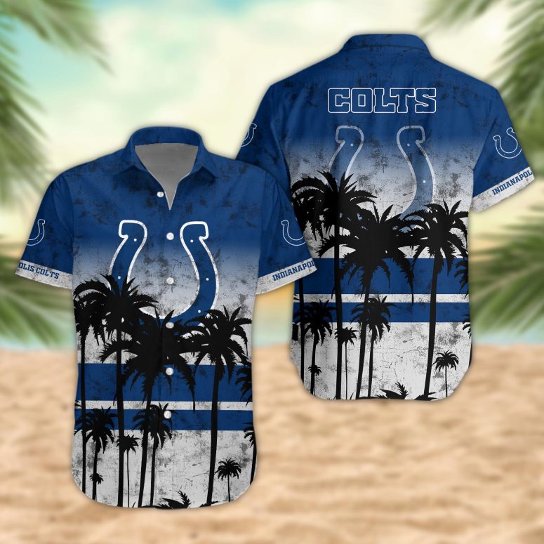 LIMITED EDITION - NEW CUSTOMIZED NFL17 IDC INDIANAPOLIS COLTS UNISEX HAWAIIAN SHIRT