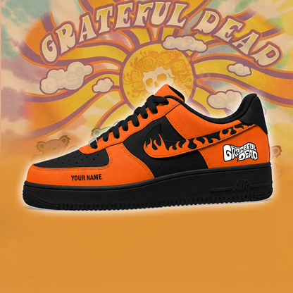 [FAN EXCLUSIVE] NEW CUSTOMIZED GRATEFUL DEAD AF1 SHOES