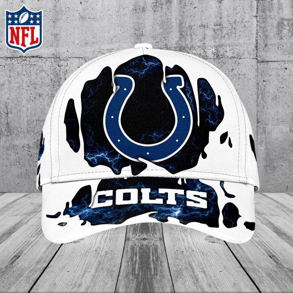 [SPECIAL OFFER] NEW CUSTOMIZED NFL17 IDC INDIANAPOLIS COLTS CLASSIC CAP