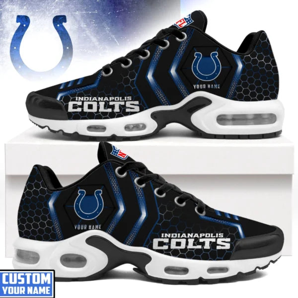 [SPECIAL OFFER] NEW CUSTOMIZED NFL17 IDC INDIANAPOLIS COLTS AIR MAX PLUS SNEAKERS