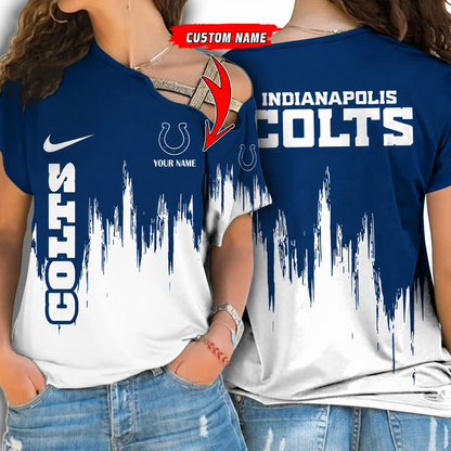 [SPECIAL OFFER] NEW CUSTOMIZED NFL17 IDC INDIANAPOLIS COLTS SHOULDER SHIRT