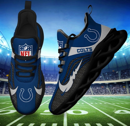 [SPECIAL OFFER] NEW CUSTOMIZED NFL17 IDC INDIANAPOLIS COLTS UNISEX CLUNKY SNEAKERS