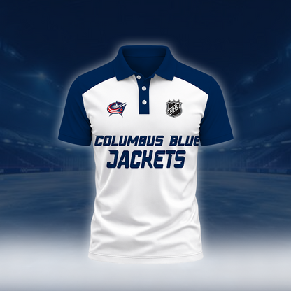 LIMITED EDITION - NEW CUSTOMIZED NHL18 CBJ COLUMBUS BLUE JACKETS UNISEX T-SHIRT, POLO, HOODIE & SWEASHIRTS