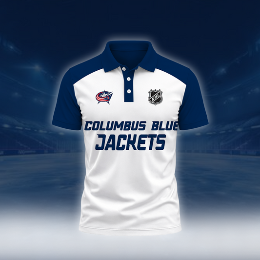 LIMITED EDITION - NEW CUSTOMIZED NHL18 CBJ COLUMBUS BLUE JACKETS UNISEX T-SHIRT, POLO, HOODIE & SWEASHIRTS