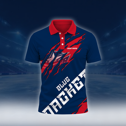 LIMITED EDITION - NEW CUSTOMIZED NHL18 CBJ COLUMBUS BLUE JACKETS UNISEX T-SHIRT, POLO, HOODIE & SWEASHIRTS