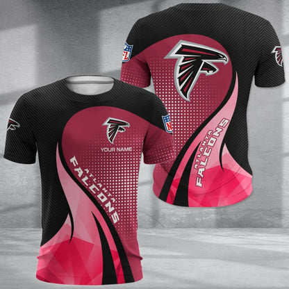 LIMITED EDITION - NEW CUSTOMIZED NFL18 ATF ATLANTA FALCONS POLO, T-SHIRT & SHORT PANTS SET
