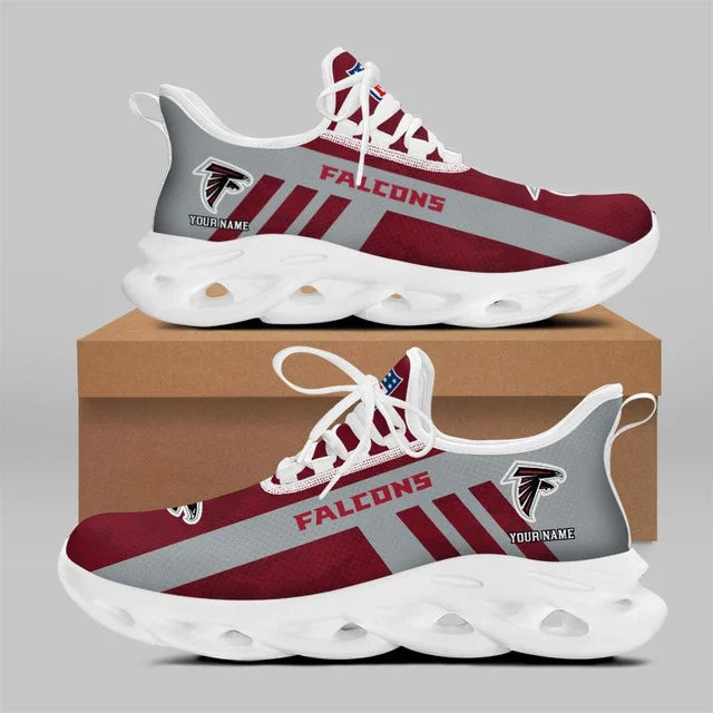 LIMITED EDITION - NEW CUSTOMIZED NFL18 ATF ATLANTA FALCONS UNISEX MAX SOUL SHOES