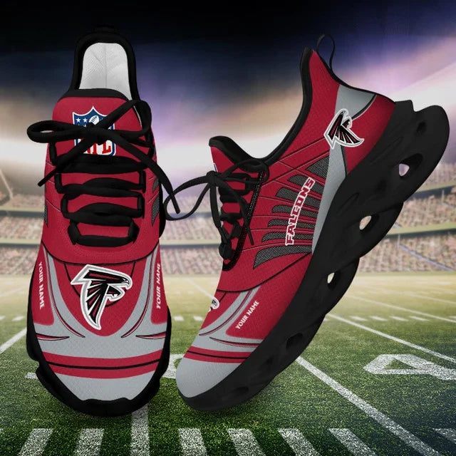 LIMITED EDITION - NEW CUSTOMIZED NFL18 ATF ATLANTA FALCONS UNISEX MAX SOUL SHOES