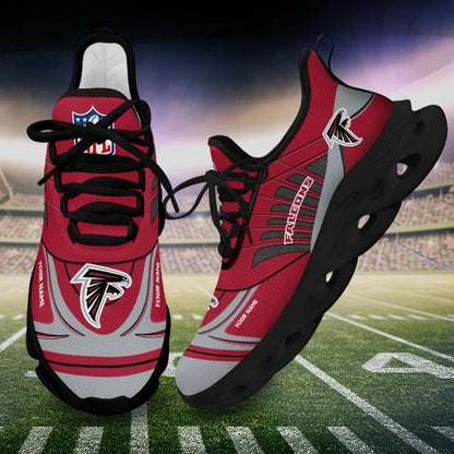 LIMITED EDITION - NEW CUSTOMIZED NFL18 ATF ATLANTA FALCONS UNISEX MAX SOUL SHOES