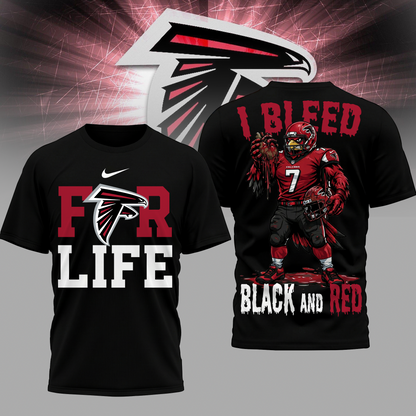 LIMITED EDITION - NEW CUSTOMIZED NFL18 ATF AT FALCONS UNISEX T-SHIRT, POLO & HOODIE