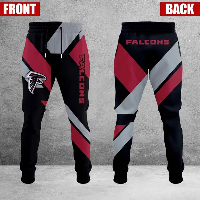 LIMITED EDITION - NEW CUSTOMIZED NFL18 ATF ATLANTA FALCONS SWEATPANTS