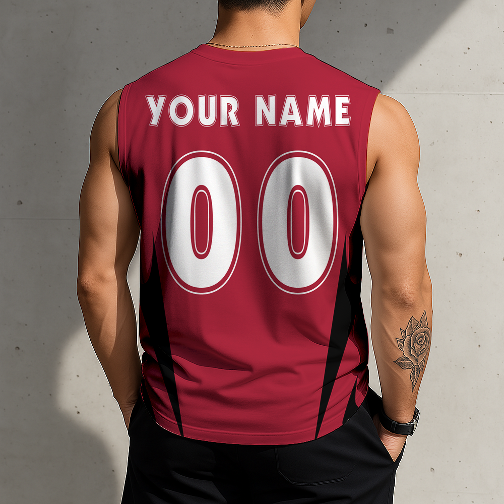 LIMITED EDITION - NEW CUSTOMIZED NFL18 ATF ATLANTA FALCONS MEN'S GYM SHIRT