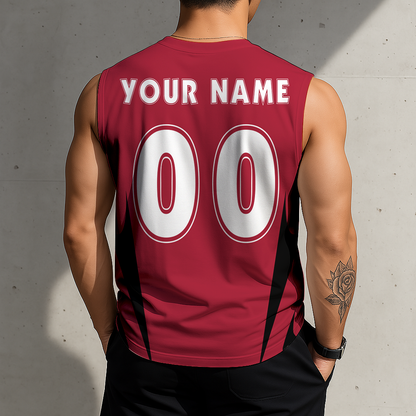 LIMITED EDITION - NEW CUSTOMIZED NFL18 ATF ATLANTA FALCONS MEN'S GYM SHIRT