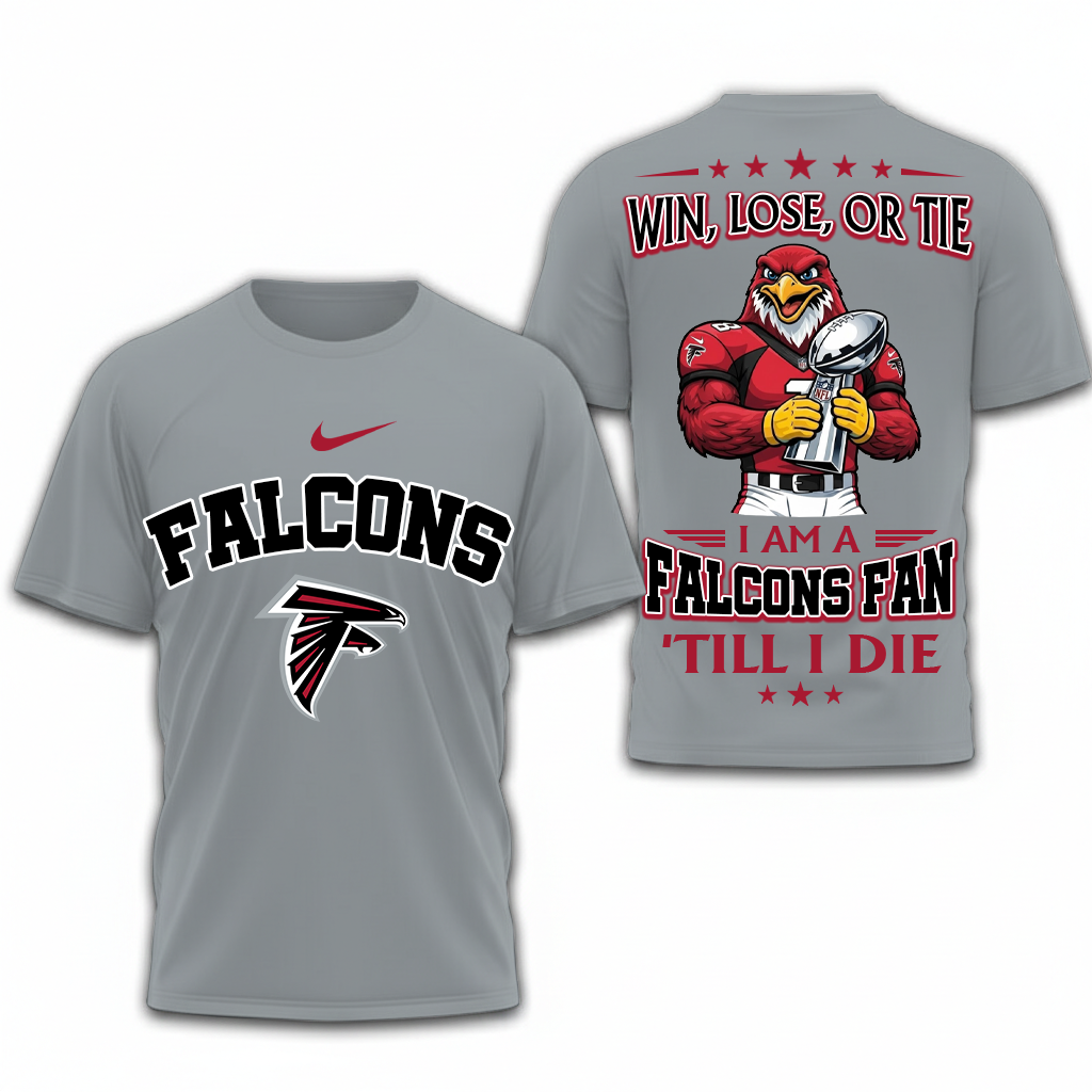 LIMITED EDITION - NEW CUSTOMIZED NFL18 ATF ATLANTA FALCONS UNISEX T-SHIRT, POLO, HOODIE & JACKETS