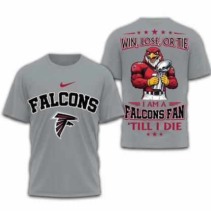 LIMITED EDITION - NEW CUSTOMIZED NFL18 ATF ATLANTA FALCONS UNISEX T-SHIRT, POLO, HOODIE & JACKETS