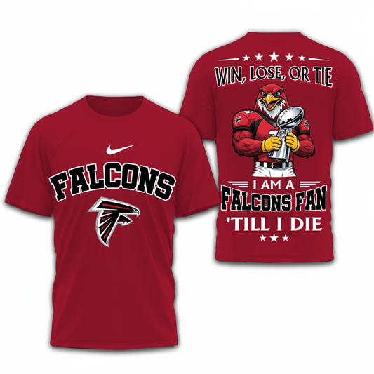 LIMITED EDITION - NEW CUSTOMIZED NFL18 ATF ATLANTA FALCONS UNISEX T-SHIRT, POLO, HOODIE & JACKETS