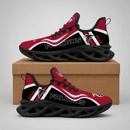 SPECIAL EDITION - NEW CUSTOMIZED NFL18 ATF ATLANTA FALCONS MAX SOUL SHOES