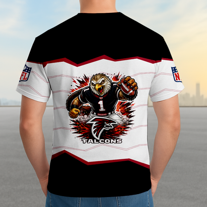 LIMITED EDITION - NEW CUSTOMIZED NFL18 ATF ATLANTA FALCONS UNISEX T-SHIRT, SWEASHIRTS, HOODIE & JACKETS