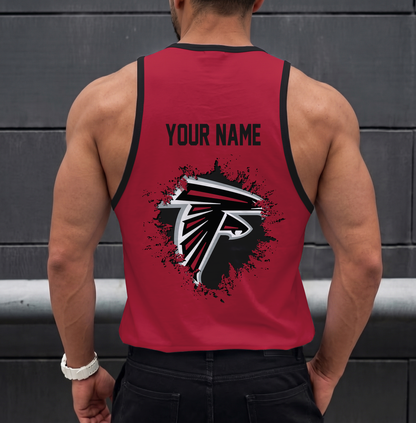 SPECIAL EDITION - NEW CUSTOMIZED NFL18 ATF ATLANTA FALCONS UNISEX TANK TOP