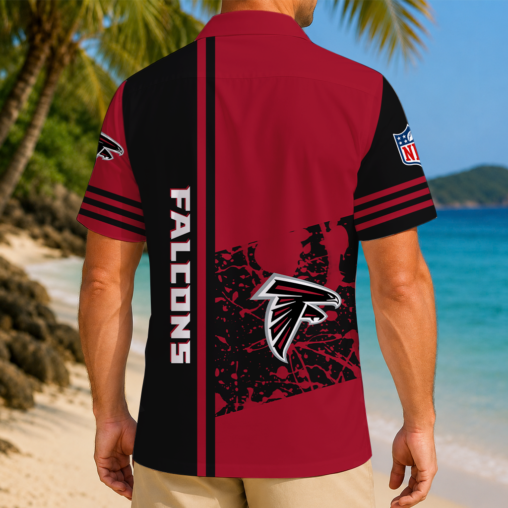 LIMITED EDITION - NEW CUSTOMIZED NFL18 ATF ATLANTA FALCONS UNISEX HAWAIIAN SHIRT