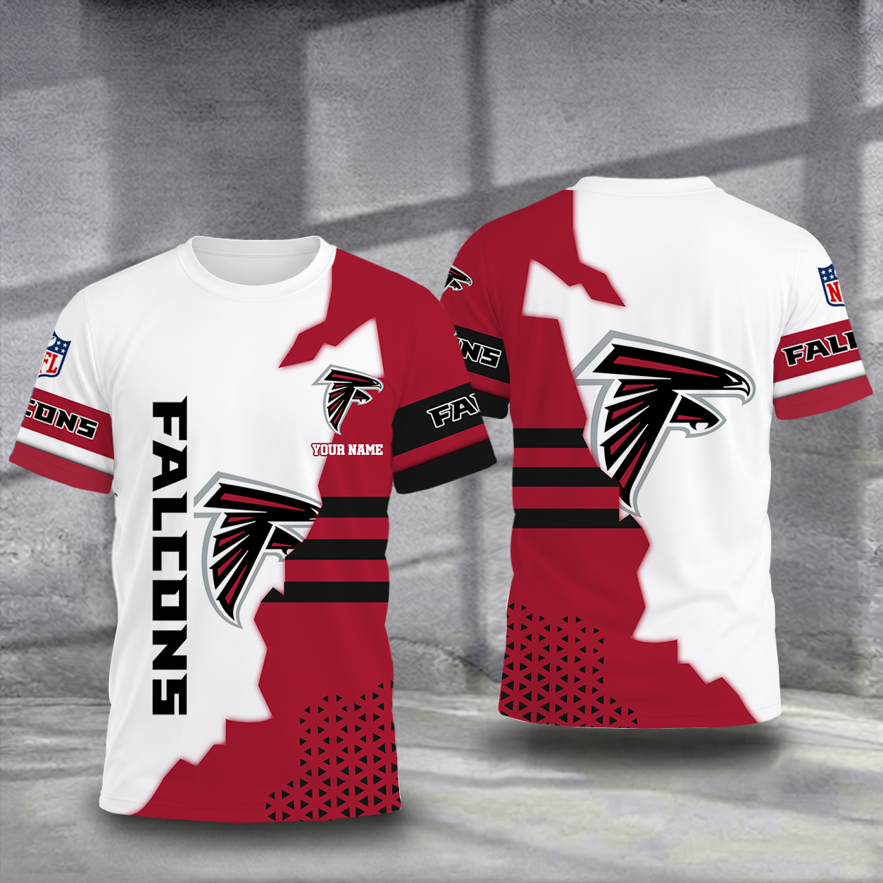 LIMITED EDITION - NEW CUSTOMIZED NFL18 ATF ATLANTA FALCONS T-SHIRT, POLO SHIRT, ZIP POLO SHIRT, SWEATSHIRT, HOODIE & ZIP HOODIE