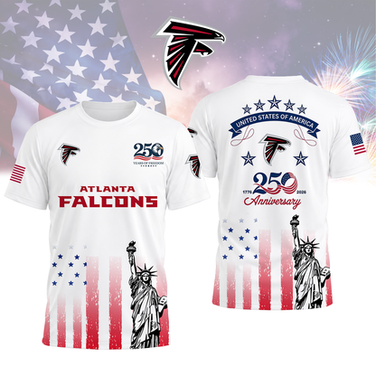 LIMITED EDITION - NEW CUSTOMIZED NFL18 ATF ATLANTA FALCONS T-SHIRT, POLO SHIRT, ZIP POLO SHIRT, SWEATSHIRT, HOODIE & ZIP HOODIE