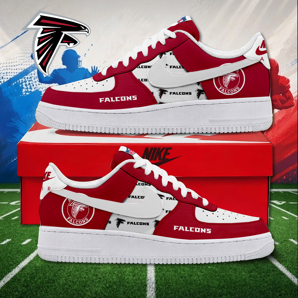 MEGA SALE - NEW CUSTOMIZED NFL18 ATF ATLANTA FALCONS AF1 SNEAKERS