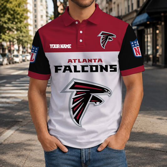 LIMITED EDITION - NEW CUSTOMIZED NFL18 ATF ATLANTA FALCONS T-SHIRT, POLO SHIRT, ZIP POLO SHIRT, SWEATSHIRT, HOODIE & ZIP HOODIE